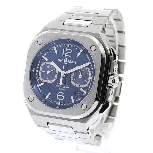 Bell&Ross BR05 Chronograph Blue Dial blue Dial Automatic Men's Watch - Picture 1 of 11
